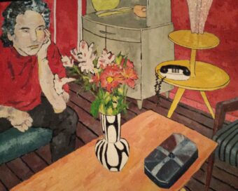 OIL ON CANVAS / 20 " x 25 "