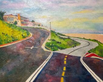 OIL ON CANVAS / 16 " x 20 "