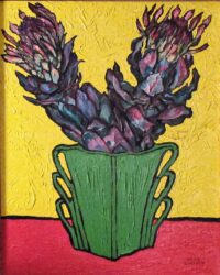 OIL ON CANVAS / 20 " x 16 "