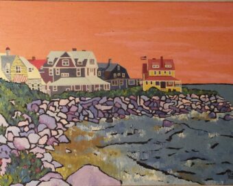 OIL ON CANVAS / 20 " x 25 "