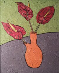 OIL ON CANVAS / 20 " x 16 "