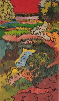 OIL ON CANVAS / 36 " x 20 "