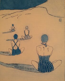 Aquatint/ 12 " x 9 "