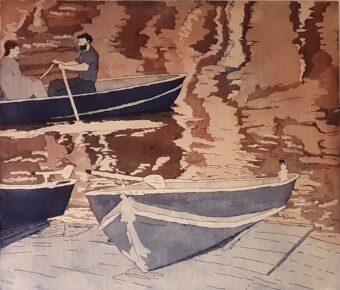 Etching, Aquatint / 11 7/8 " x 14 "